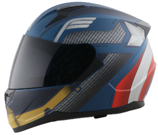 CASCO EDGE / MARVEL CAPITAN AMERICA MATE  L