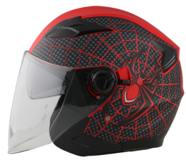 CASCO SEMI INTEGRAL MILES MORALES MATE L