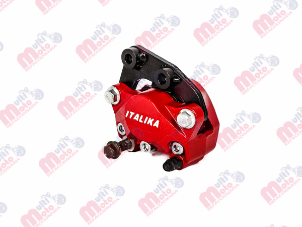 CALIPER FRENO TRAS ROJO CON LOGO VORT-X 200 2018