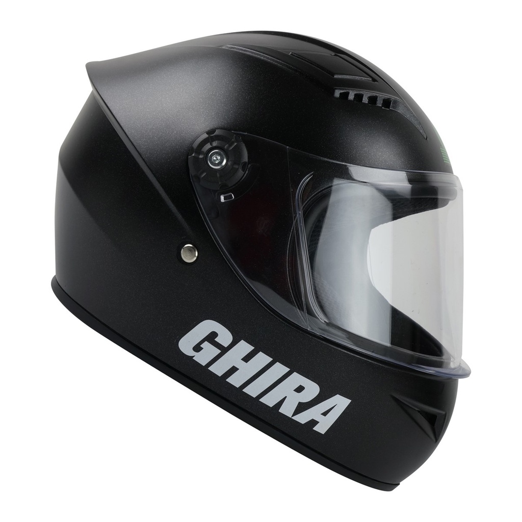 CASCO GHIRA GH1300 KIDS NEGRO MATE XS  CERRADO