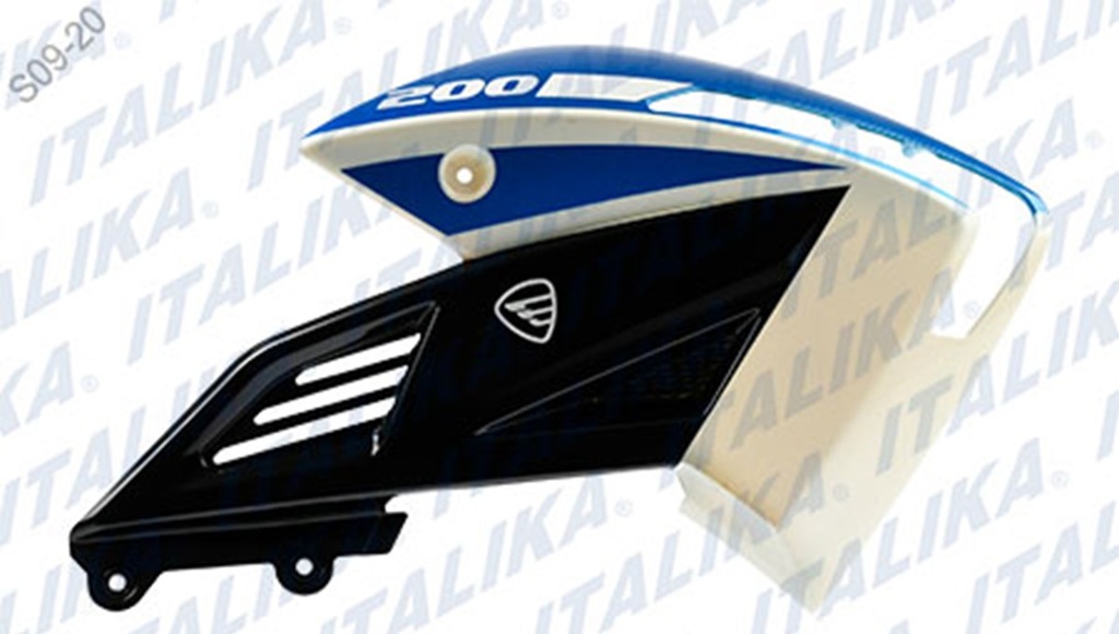 CUBIERTA TANQUE DER AZUL REY METALICO DT200 SPORT 2020 - 2021