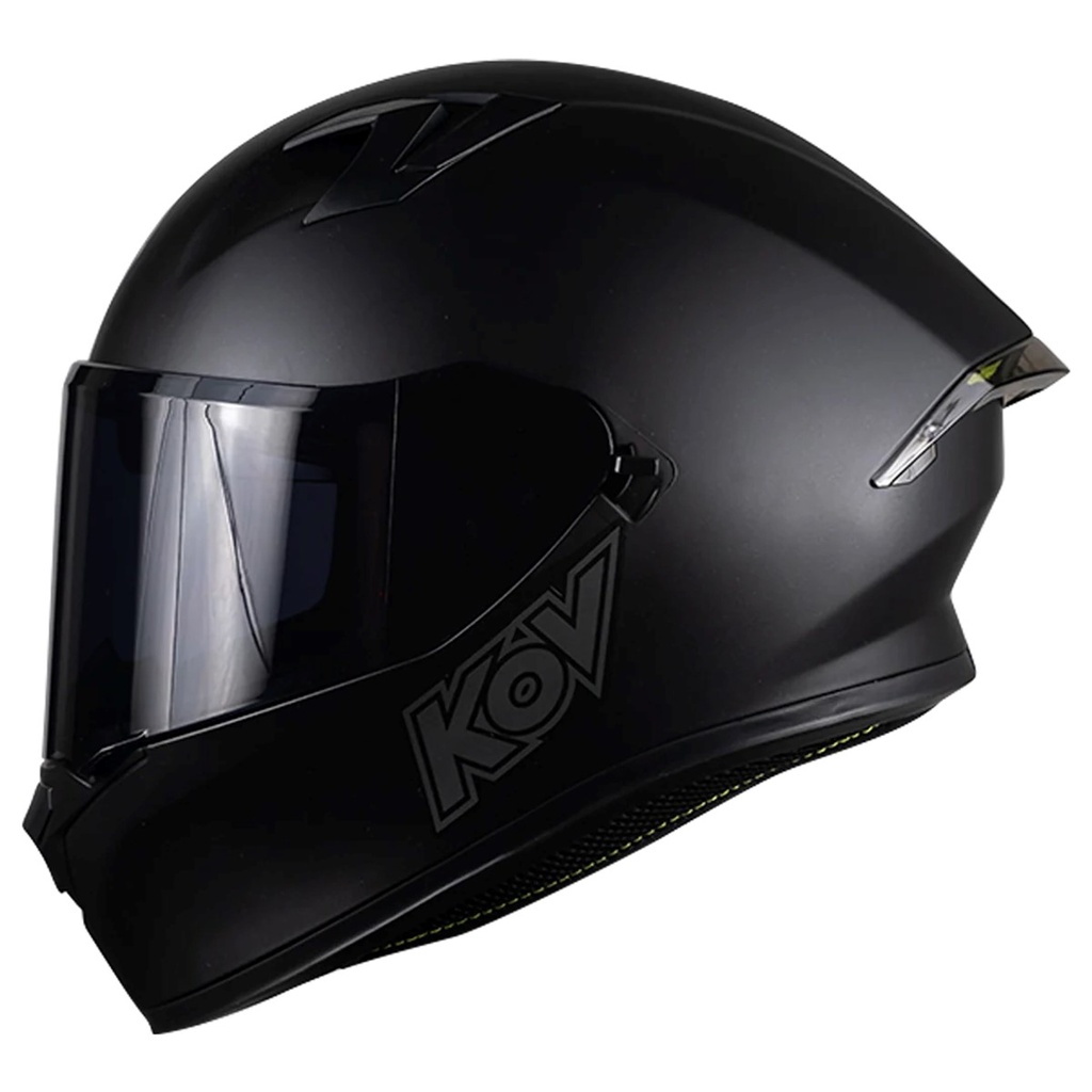 KOV CASCO PIXEL SOLIDO NEGRO MATE XL