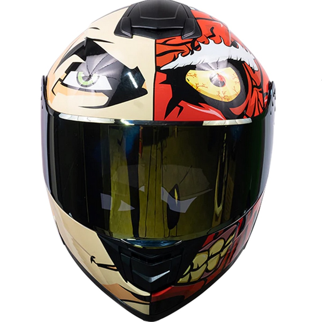 DC CASCO ZERO TWO FACES ROJO XL