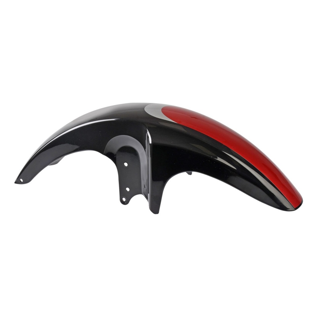 SALPICADERA DEL NEGRO ROJO DT150 CLASICA