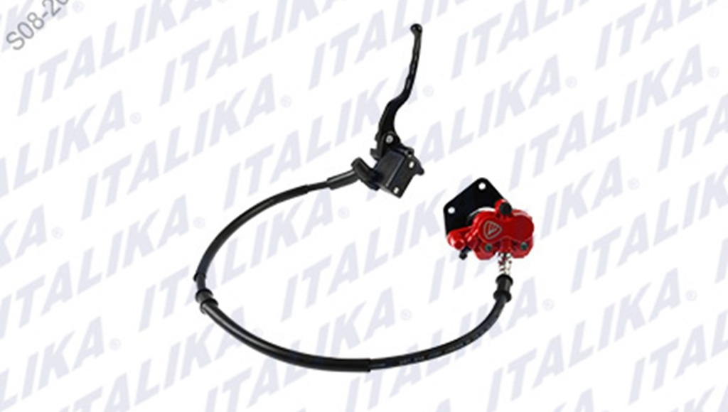 SISTEMA FRENO DEL ROJO CON LOGO DT150 SPORT