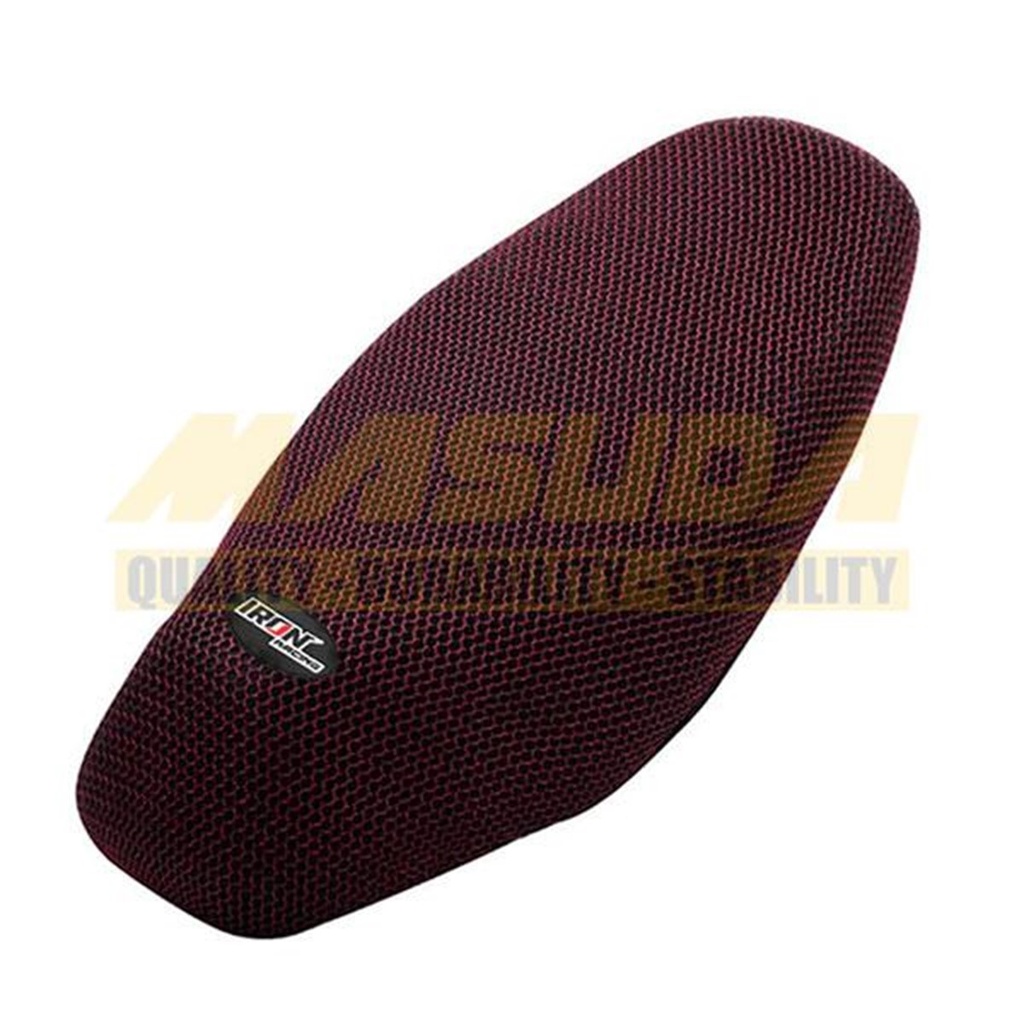 CUBIERTA TERMICA REFORZADA P/ASIENTO DE MOTO 93*57CM ROJO TALLA XXL