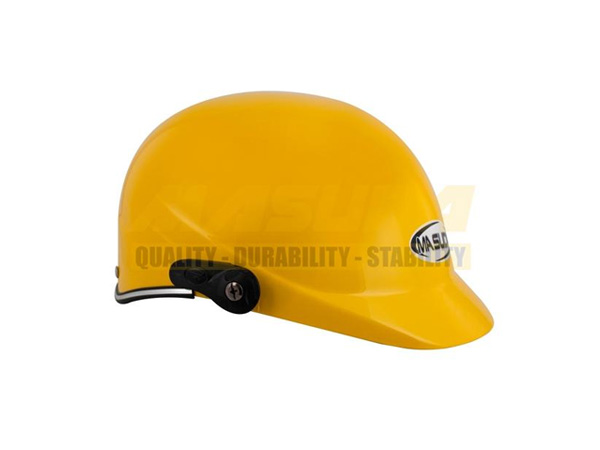 CASCO 1/2 CACHUCHA ABS DE ALTO IMPACTO CALIDAD ISO MSD-299 AMARILLO