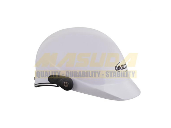 CASCO 1/2 CACHUCHA ABS DE ALTO IMPACTO CALIDAD ISO MSD-299 BLANCO