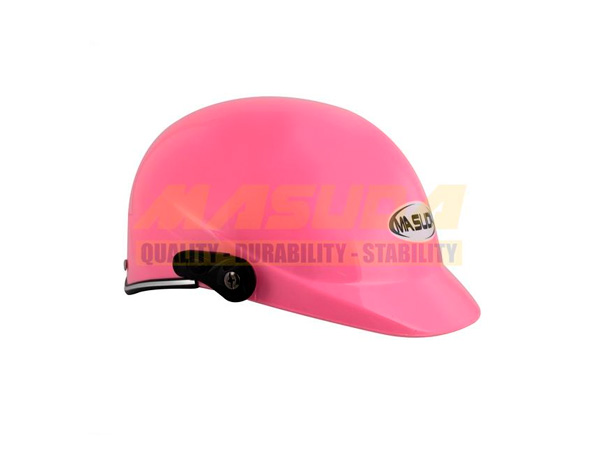 CASCO 1/2 CACHUCHA ABS DE ALTO IMPACTO CALIDAD ISO MSD-299 ROSA