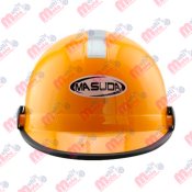 CASCO 1/2 CACHUCHA ABS DE ALTO IMPACTO CALIDAD ISO MSD-300 AMARILLO