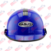 CASCO 1/2 CACHUCHA ABS DE ALTO IMPACTO CALIDAD ISO MSD-300 AZUL