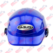 CASCO 1/2 CACHUCHA ABS DE ALTO IMPACTO CALIDAD ISO MSD-301 AZUL