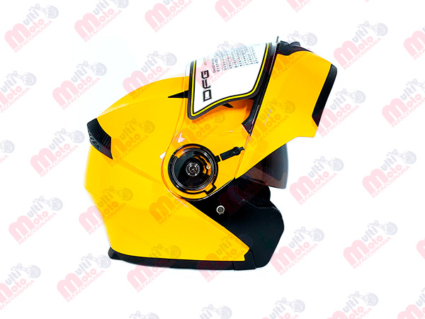 CASCO ABATIBLE AMARILLO DFG.