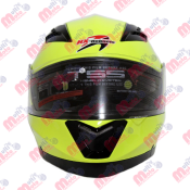 CASCO ABATIBLE C/GAFA AMARILLO FLUO XL