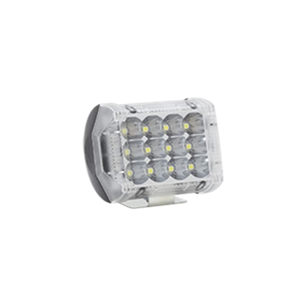 FARO AUXILIAR LED CON ESTROBO 12 LED CON LUZ DE CONTORNO LATERAL