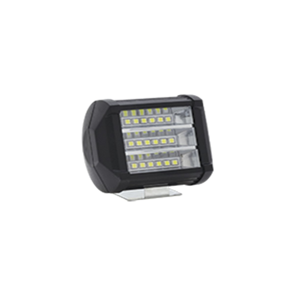 FARO AUXILIAR LED CON ESTROBO 18 LED