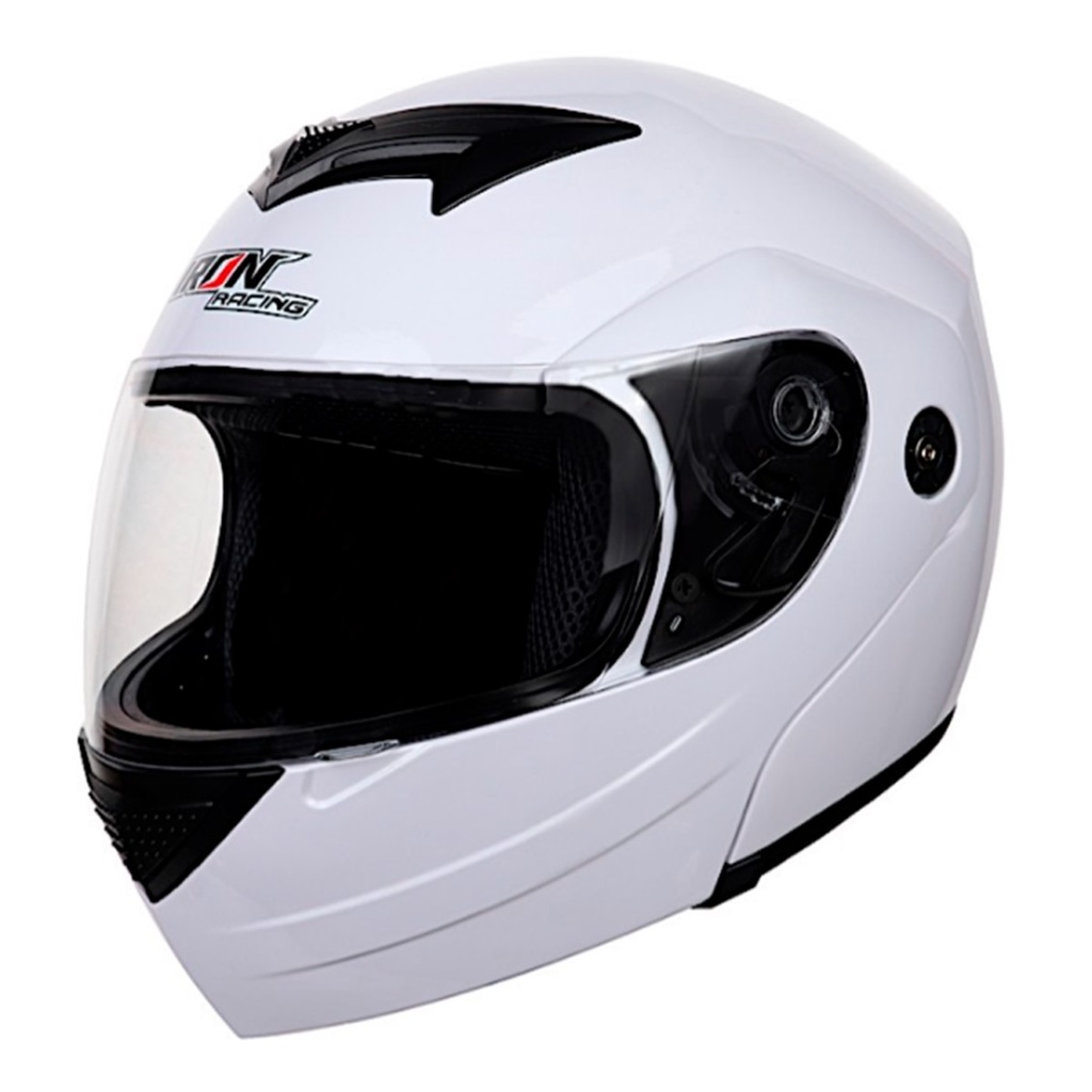 CASCO ABATIBLE IRON RACING IR108 DOT BLANCO L