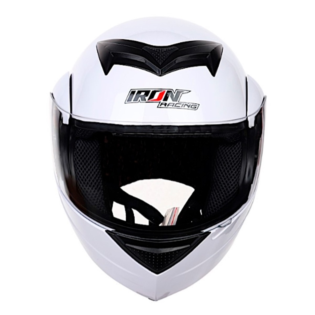 CASCO ABATIBLE IRON RACING IR108 DOT BLANCO XL