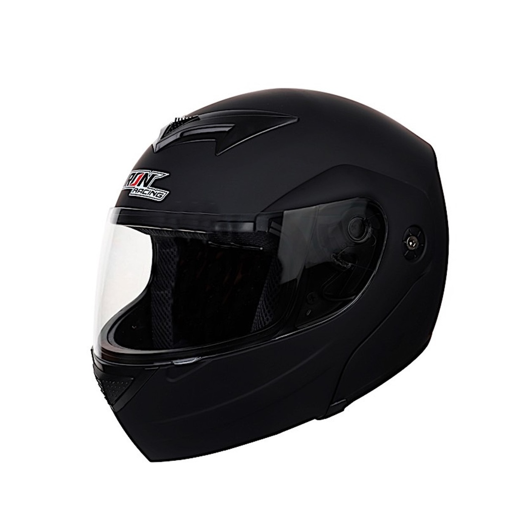 CASCO ABATIBLE IRON RACING IR108 DOT NEGRO MATE L