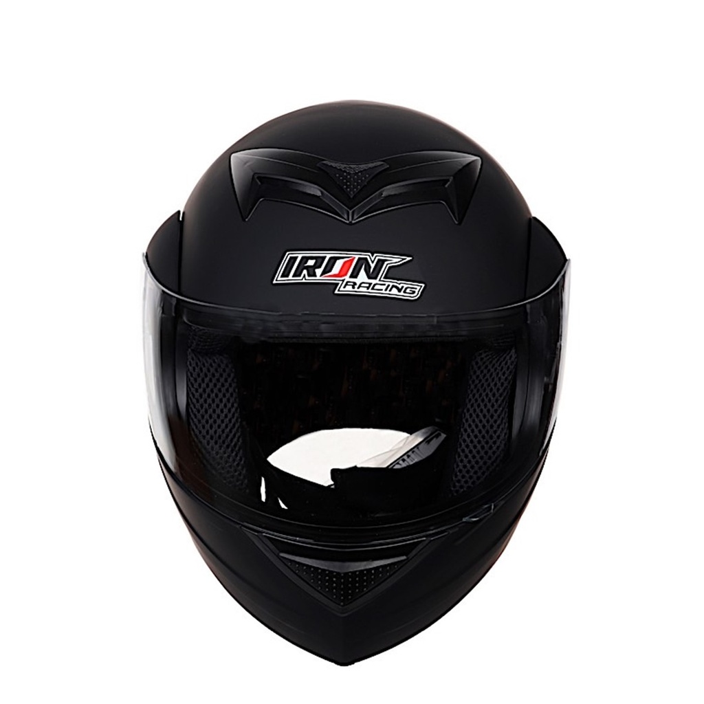 CASCO ABATIBLE IRON RACING IR108 DOT NEGRO MATE XL