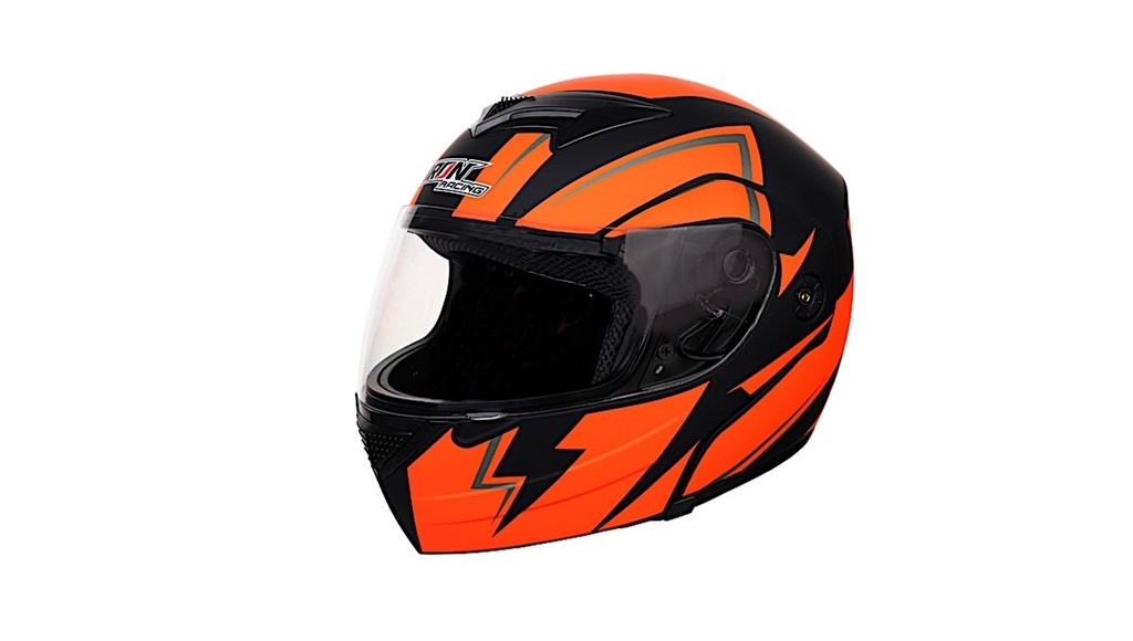 CASCO ABATIBLE IRON RACING IR108 DOT ROJO MATE L