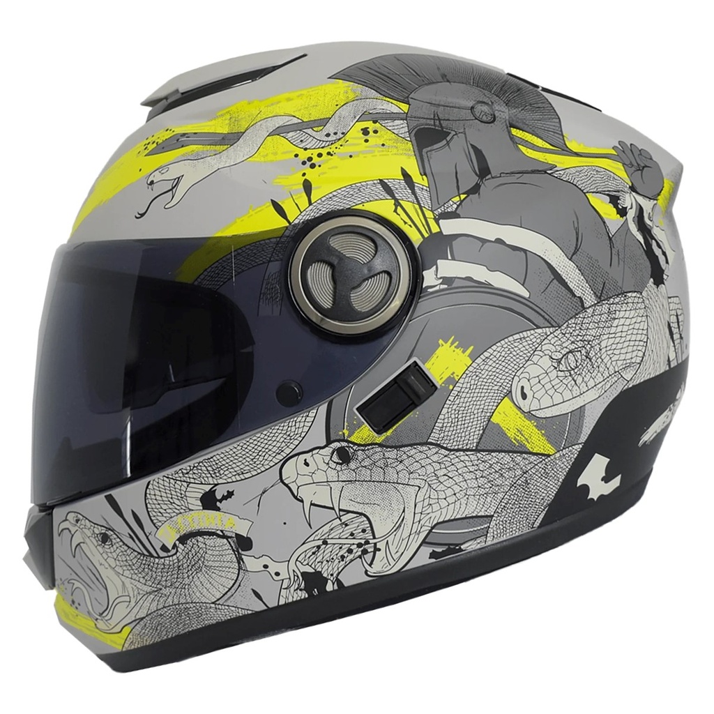 CASCO IMMORTALE RABIA VISOR SMOKE (XL)