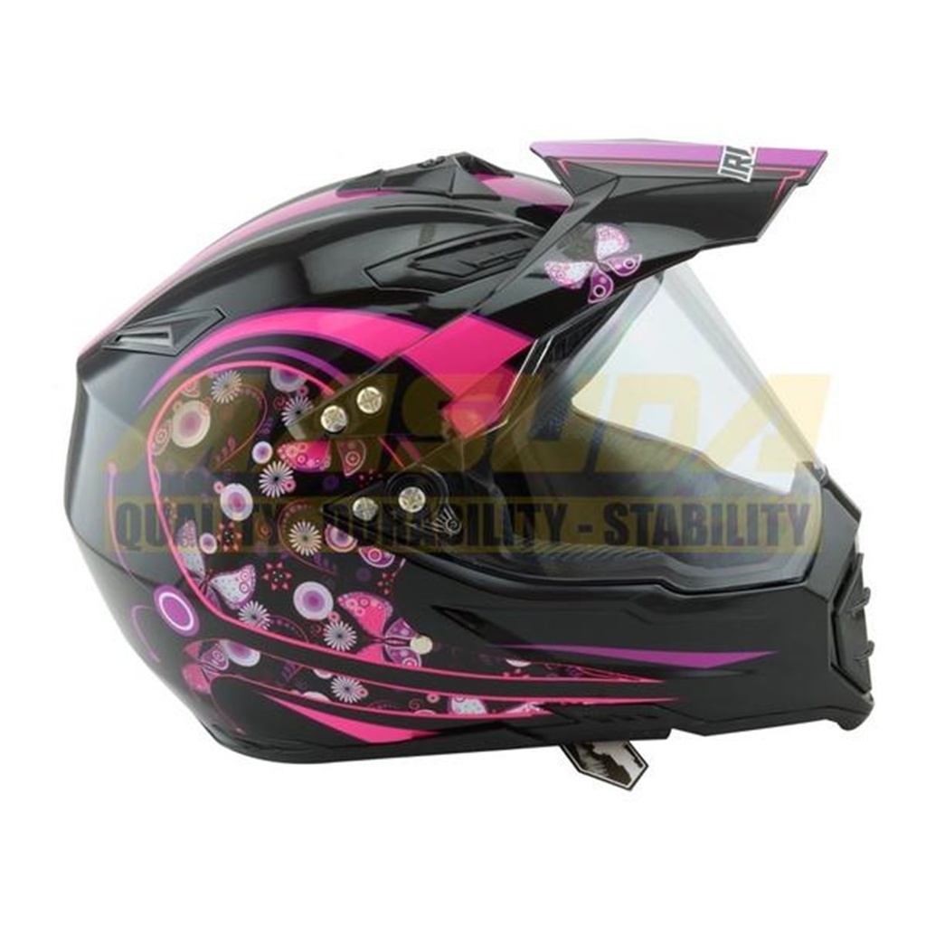 CASCO CROSS IRON RACING-K13 DOT ROSA M