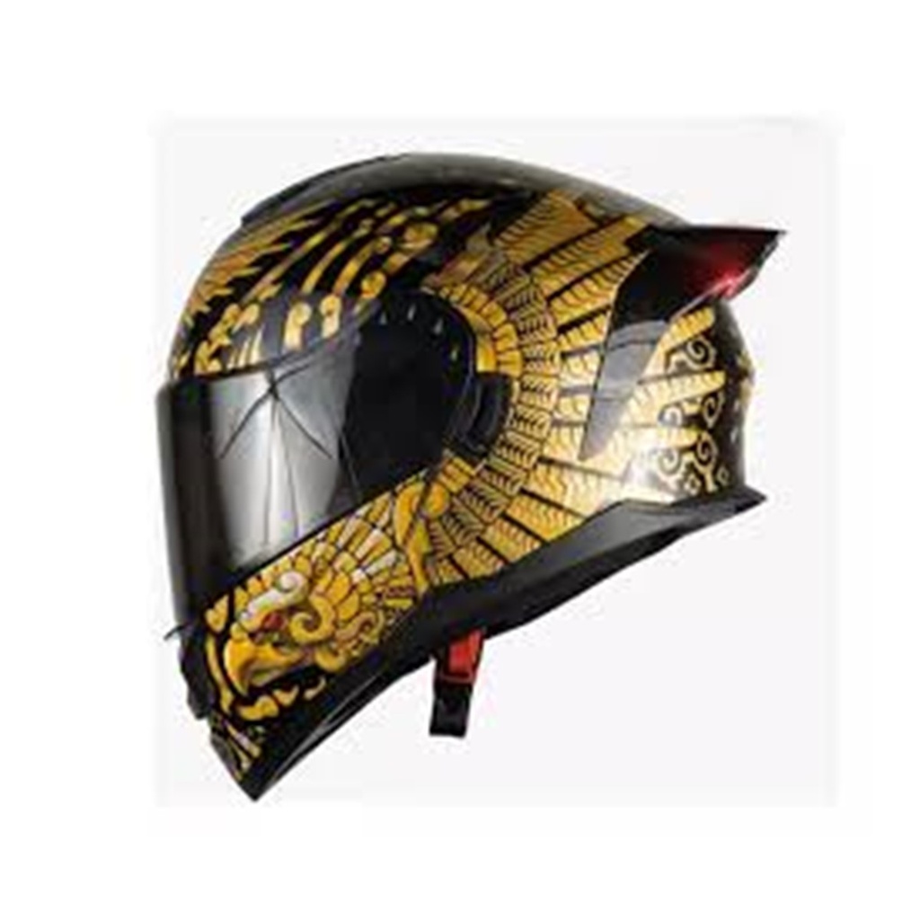 KOV CASCO ZERO KUAUHTLI DORADO L