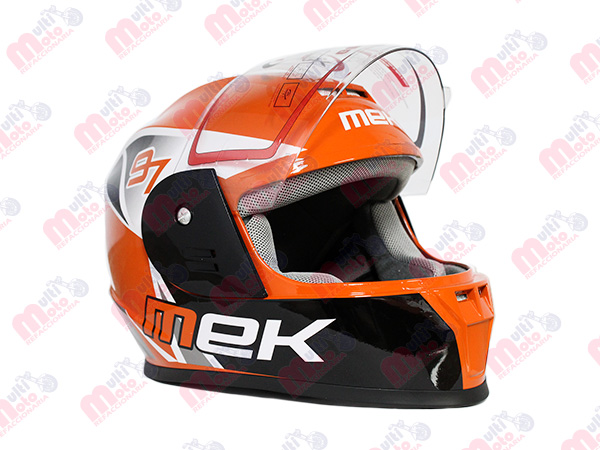 CASCO MEK R97 BLACK/ORANGE