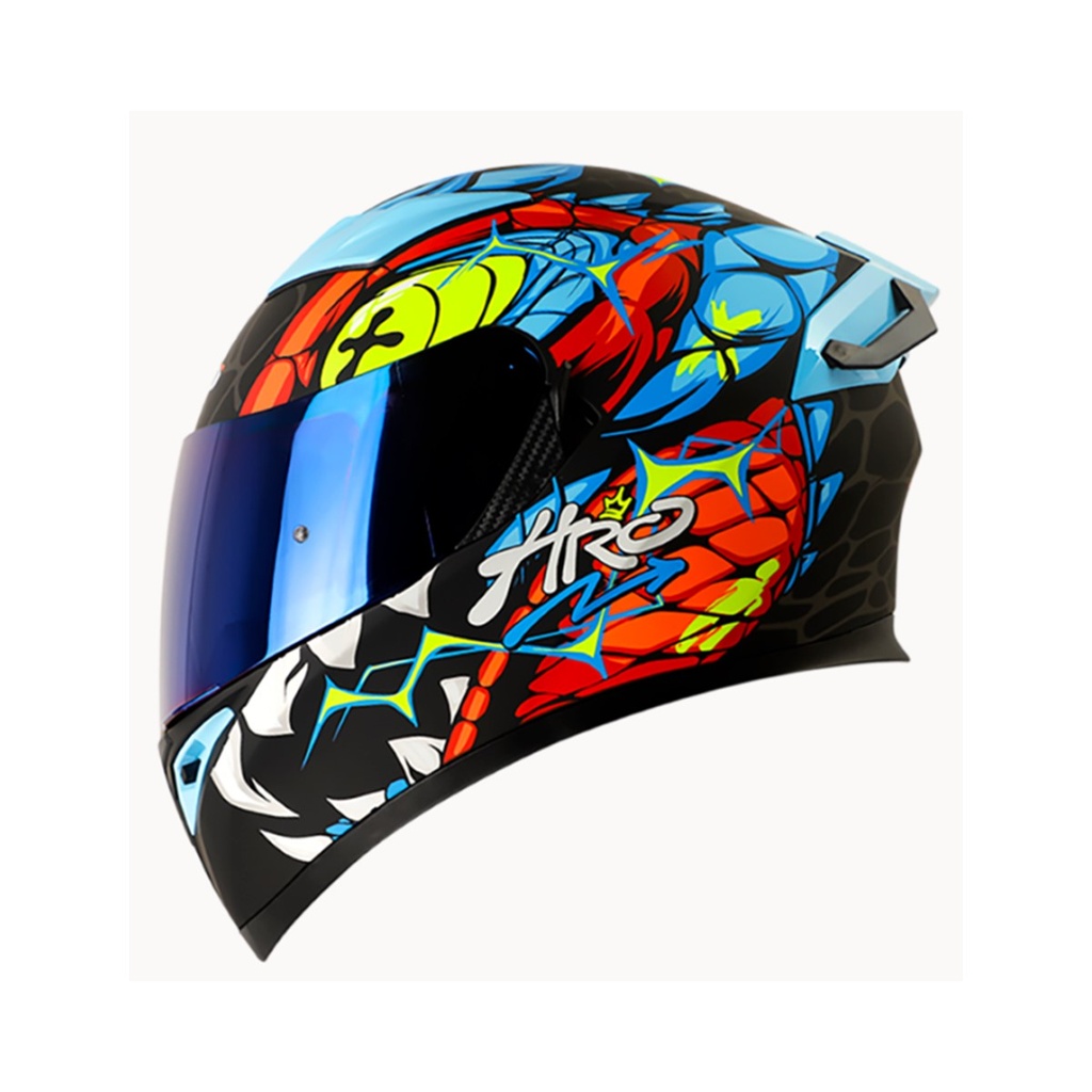 CASCO HRO 514 EVO GATOR INTEGRAL NEGRO NARANJA (L)