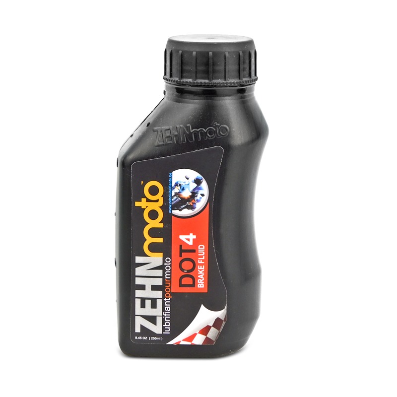 Liquido Sintético para Frenos ZEHNmoto DOT 4 250 ml.