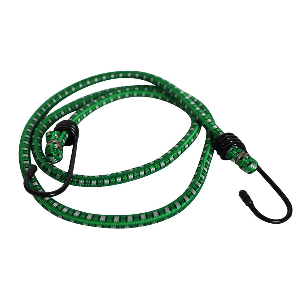 TIRANTE SUJETADOR BULTO ELASTICO 1.10M VERDE/NEGRO RODA