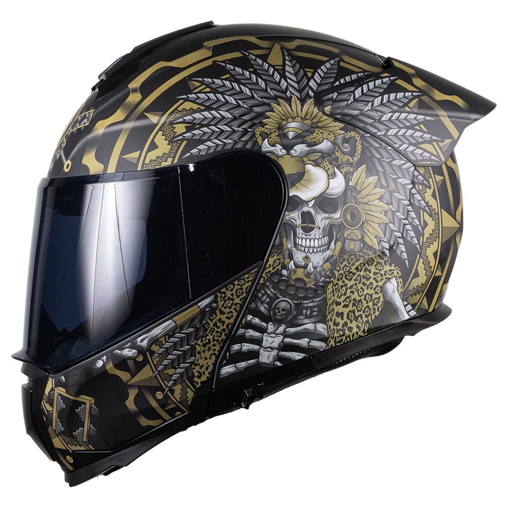 KOV CASCO LITIO OBSIDIAN DORADO XL