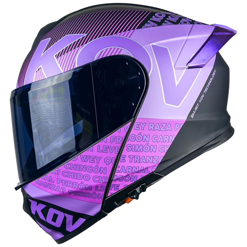 KOV CASCO THUNDER FLOW MORADO S