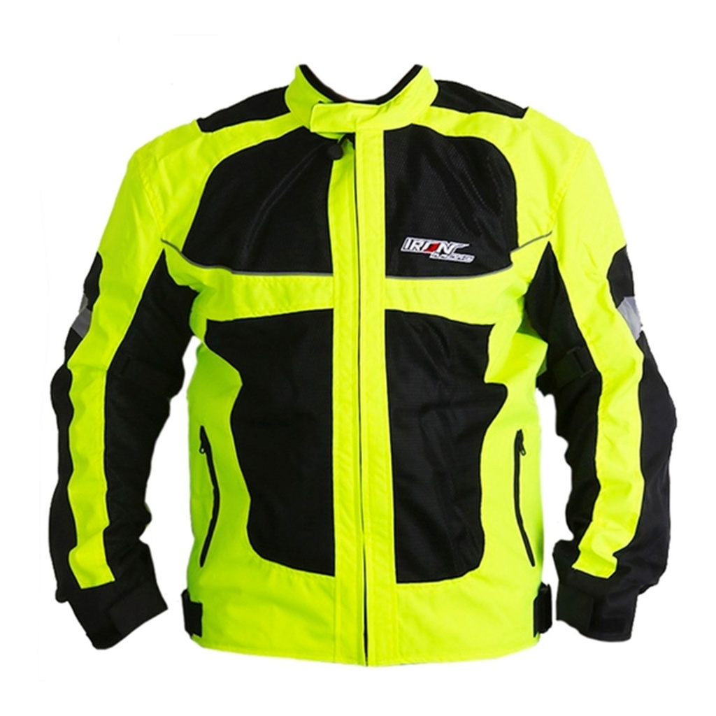 CHAMARRA PARA MOTOCICLISTA CON PROTECCIONES MSD-21 TALLA M