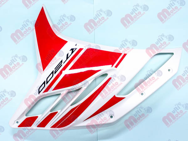 CUBIERTA DEL IZQ SUP BLANCO ROJO RT200 GP 2017