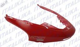 [F13010527] CUBIERTA FRONTAL INF ROJO/NEGRO CS125