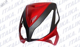 [F13010499] CUBIERTA FRONTAL NEGRO/ROJO GS150