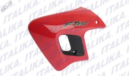 [F13010838] CUBIERTA IZQ TANQUE ROJO/NEGRO FT180