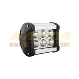 [FOB-3216-1815] FARO AUXILIAR HYPER LEDS IR-1810 8-80V 18W 6000K 1200LM PLATA