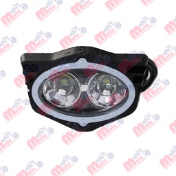 [FOB-3216-1596] FARO AUXILIAR HYPER LEDS P/MOTOCICLETA IR-M04 12-80V 12W 1500LM