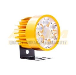 [FOB-3216-1571D] FARO AUXILIAR LEDS P/MOTOCICLETA IR1571 8-80V 6W DORADO