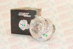 [FOB-3216-1434] FOCO PRINCIPAL HYPER LEDS LUPA P/MOTOCICLETA C/OJO DE DIABLO Y DE ANGEL DOBLE 12V 6000K 2000LM A.