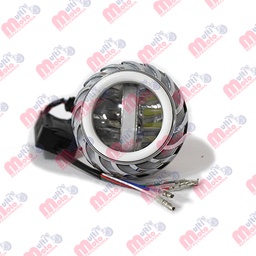 [FOB-3216-1446] FOCO PRINCIPAL HYPER LEDS LUPA P/MOTOCICLETA IR-TT03A 12-80V 20W 6000K 2000LM