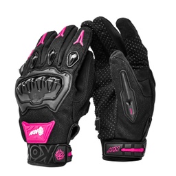 [0661787045136] GUANTE KOV DELTA NEGRO / ROSA L