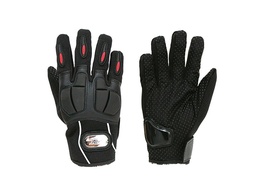 [GUA-7107-0072B] GUANTE P/ MOTOCICLISTA IRON RACING PILOTO NEGRO TALLA L