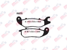 [BAF-1301-FA375] BALATAS DE FRENO 150 INVICTA