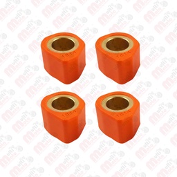 [CLU-7202-0102R] JGO DE RODILLOS RACING BRONCE NARANJA CS125/DS125/DS150