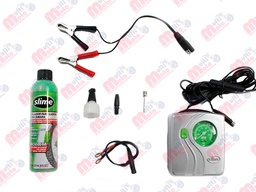 [71-1082] KIT MINI COMPRESOR 12V MOTO MOTOCICLETA SLIME