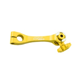 [PAL-1312-0802] KIT PALANCA DE LEVA ALUMINIO ESTRELLA FRENO DELANTERO CG125/FT125 DORADO